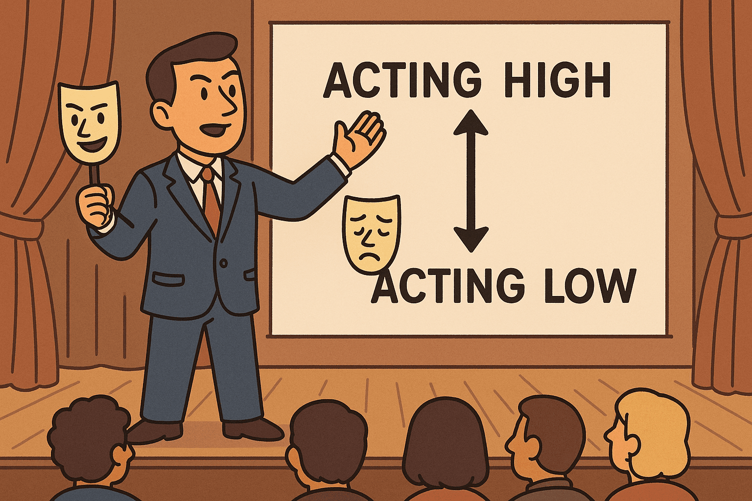 Acting High, Acting Low: The Hidden Skill of Real Leaders