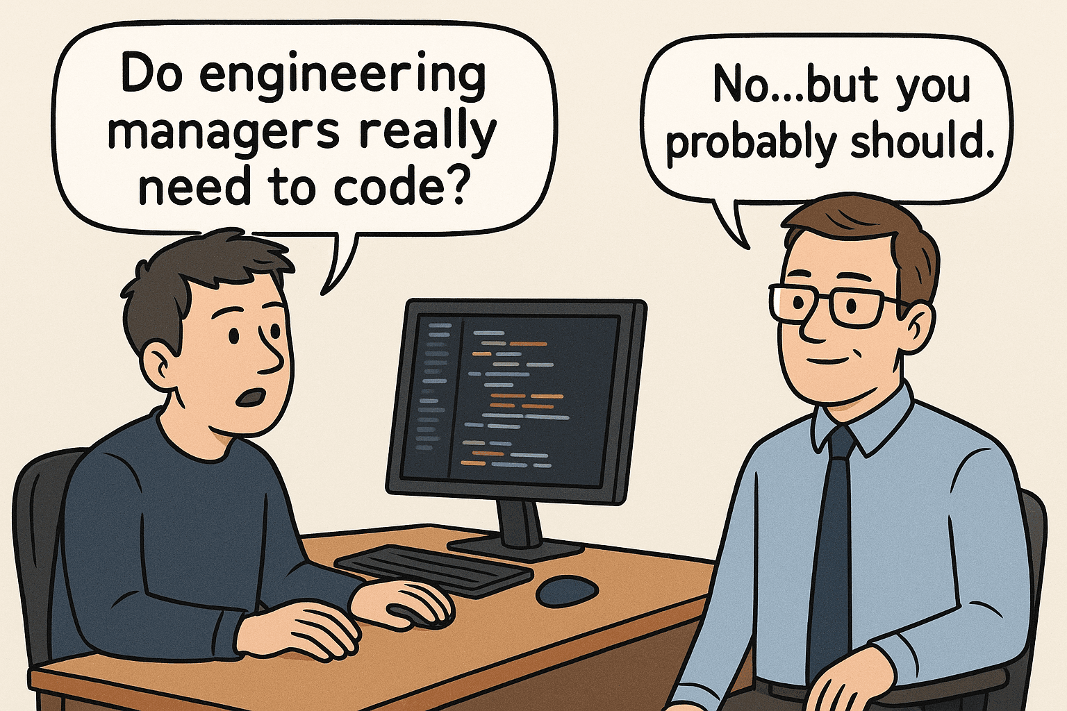 👨‍💻 Do Engineering Managers Really Need to Code?