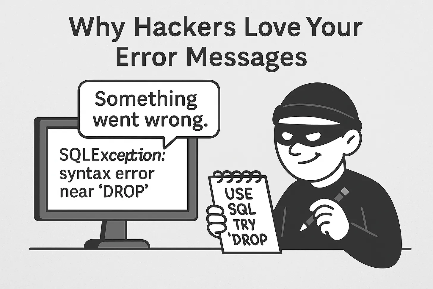 Why Hackers Love Your Error Messages