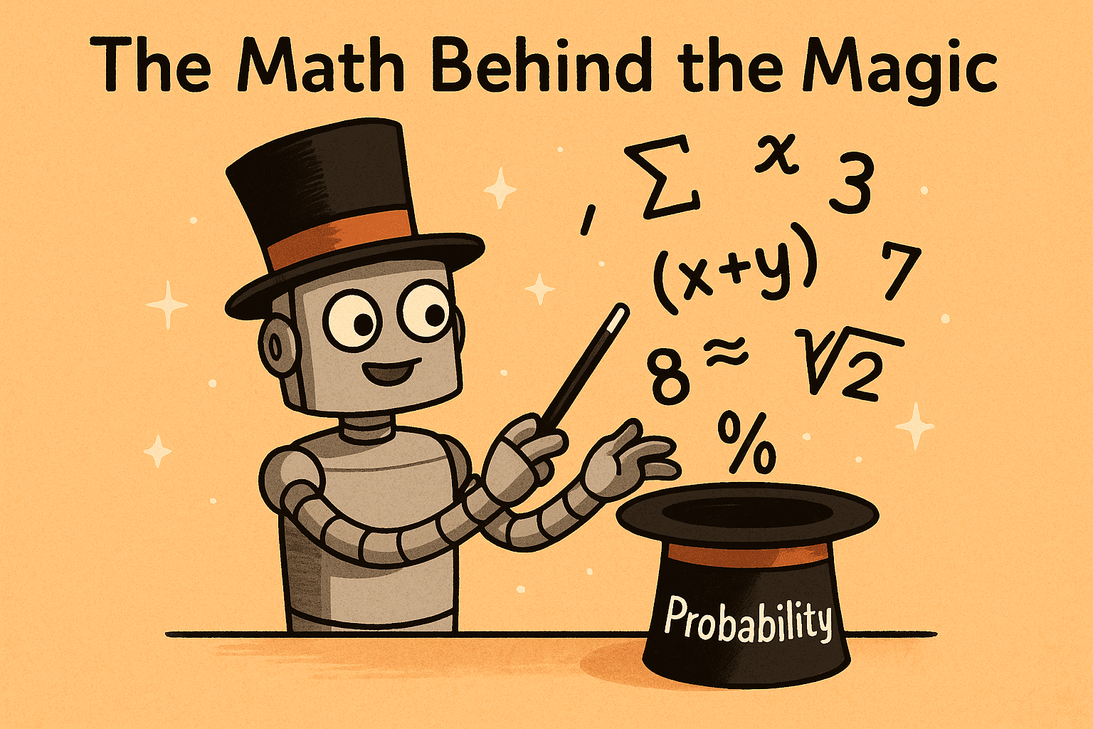 The Math Behind the Magic: Why AI Is Basically Just Fancy Guesswork