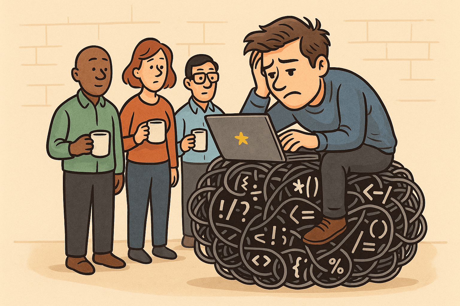 The One-Man Codebase: Why 'He Knows Everything' Is Not a Compliment